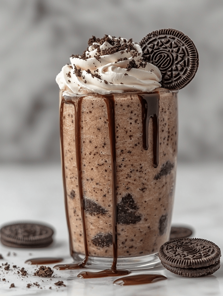 The Curious Case of Oreo Slushie: A Childhood Memory Turned Frozen Art