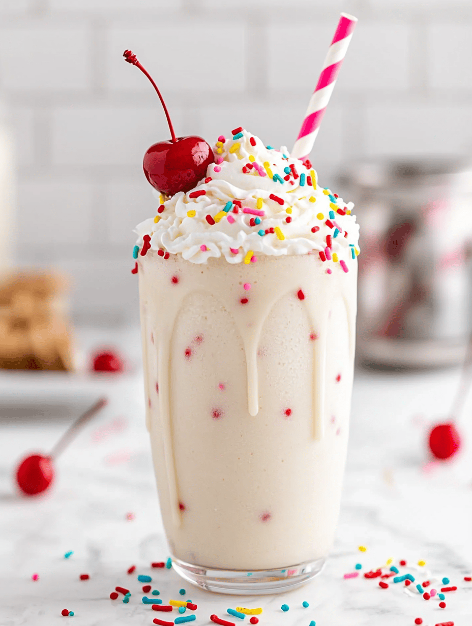 Chill Out with an Unexpected Twist: The Milkshake Slushie