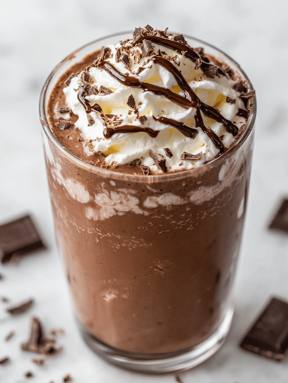 Chilling Secrets: The Art of Making an Unforgettably Creamy Chocolate Slushie