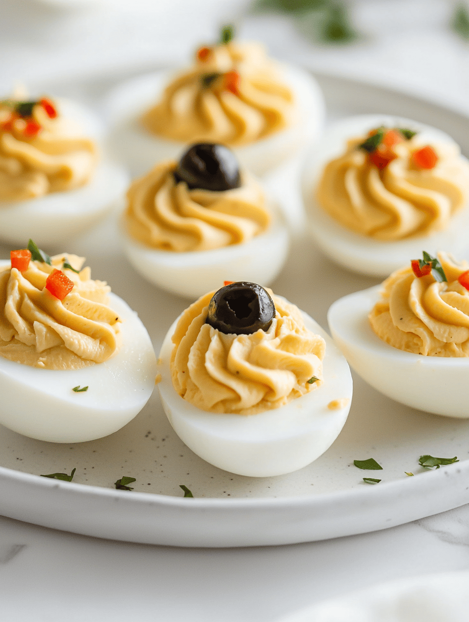 Spooky Spectacle: Halloween Deviled Egg Eyeballs That Will Haunt Your Table