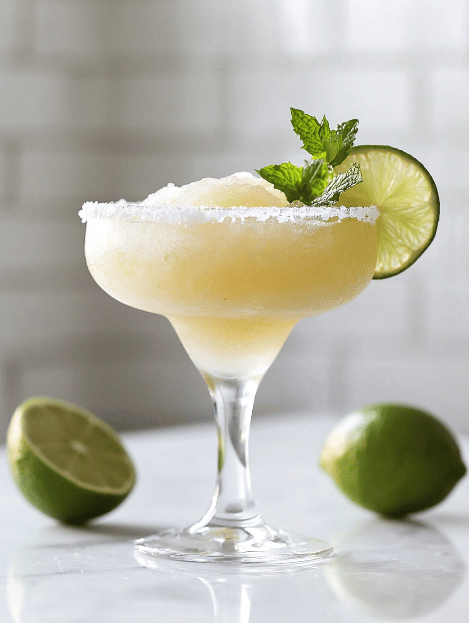 Chilling Out with a Frozen Margarita Slushie That’s Anything but Ordinary