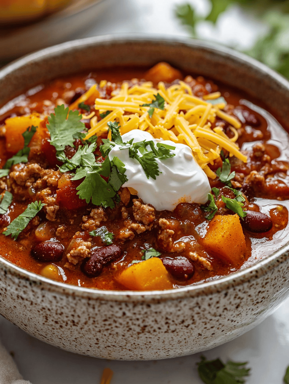 Autumn’s Hidden Gem: Slow Cooker Pumpkin Chili with a Twist