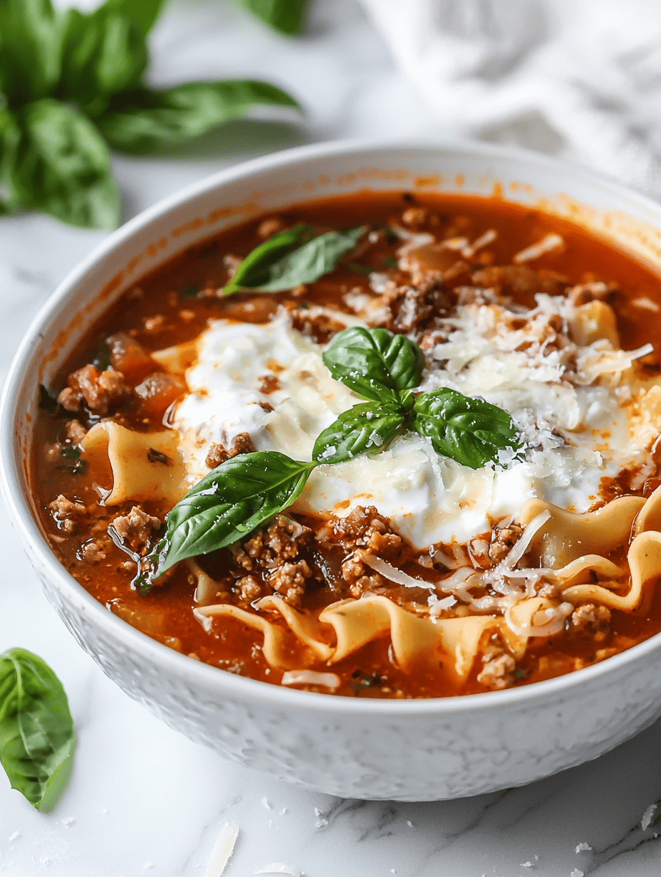 Velvet Thick & Chunky Lasagna Soup: A Comfort Revolution