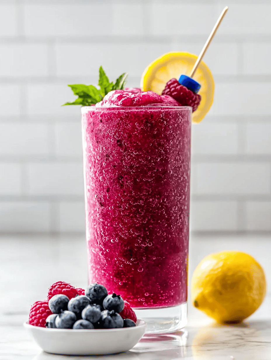 The Secret of Blue Raspberry Slushie: A Nostalgic Chill with a Twist