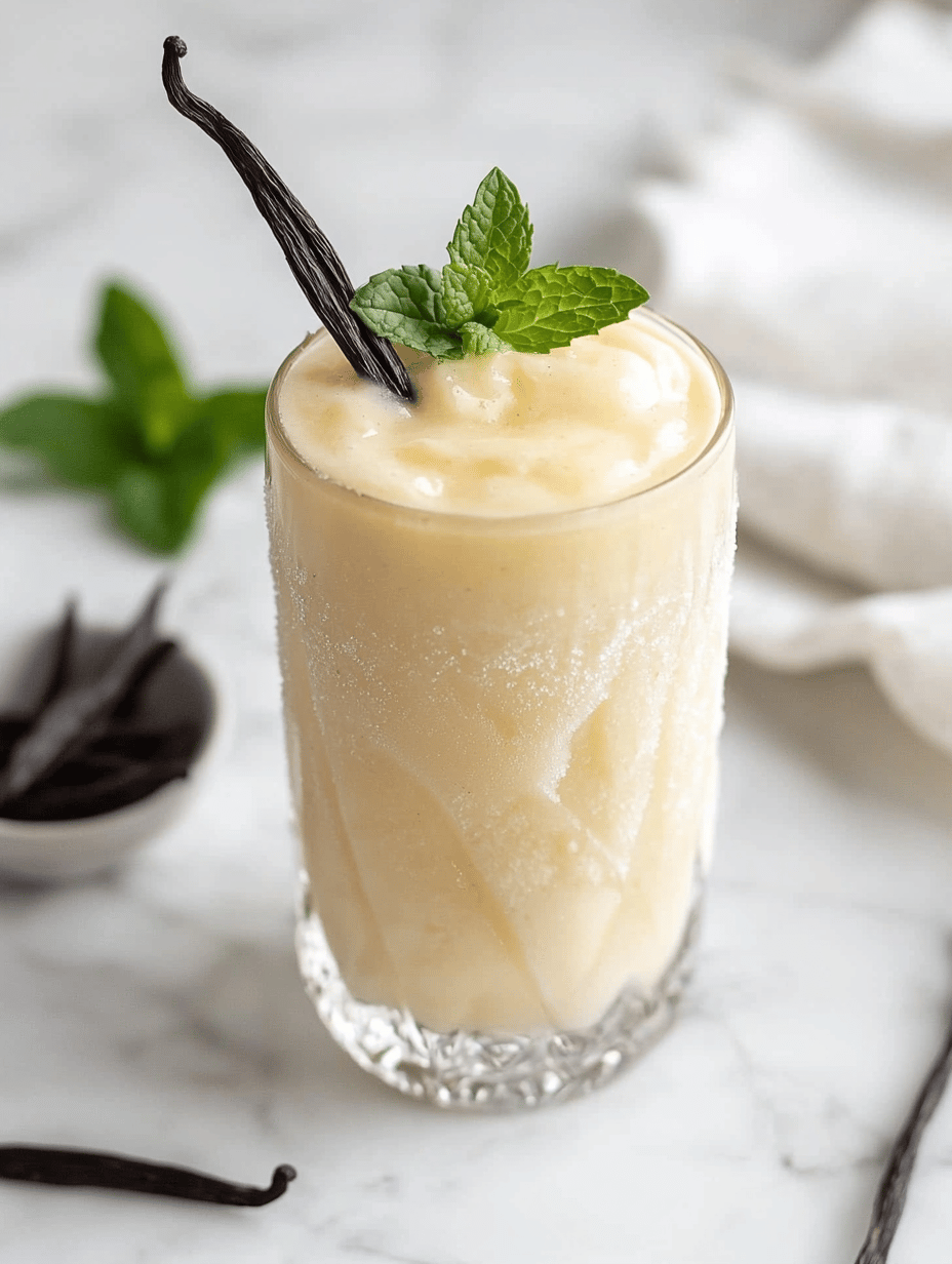 The Secret to a Perfect Vanilla Slushie: Nostalgia in Every Sip