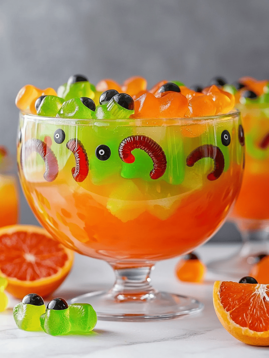 Spook-tacular Halloween Monster Mash Punch!