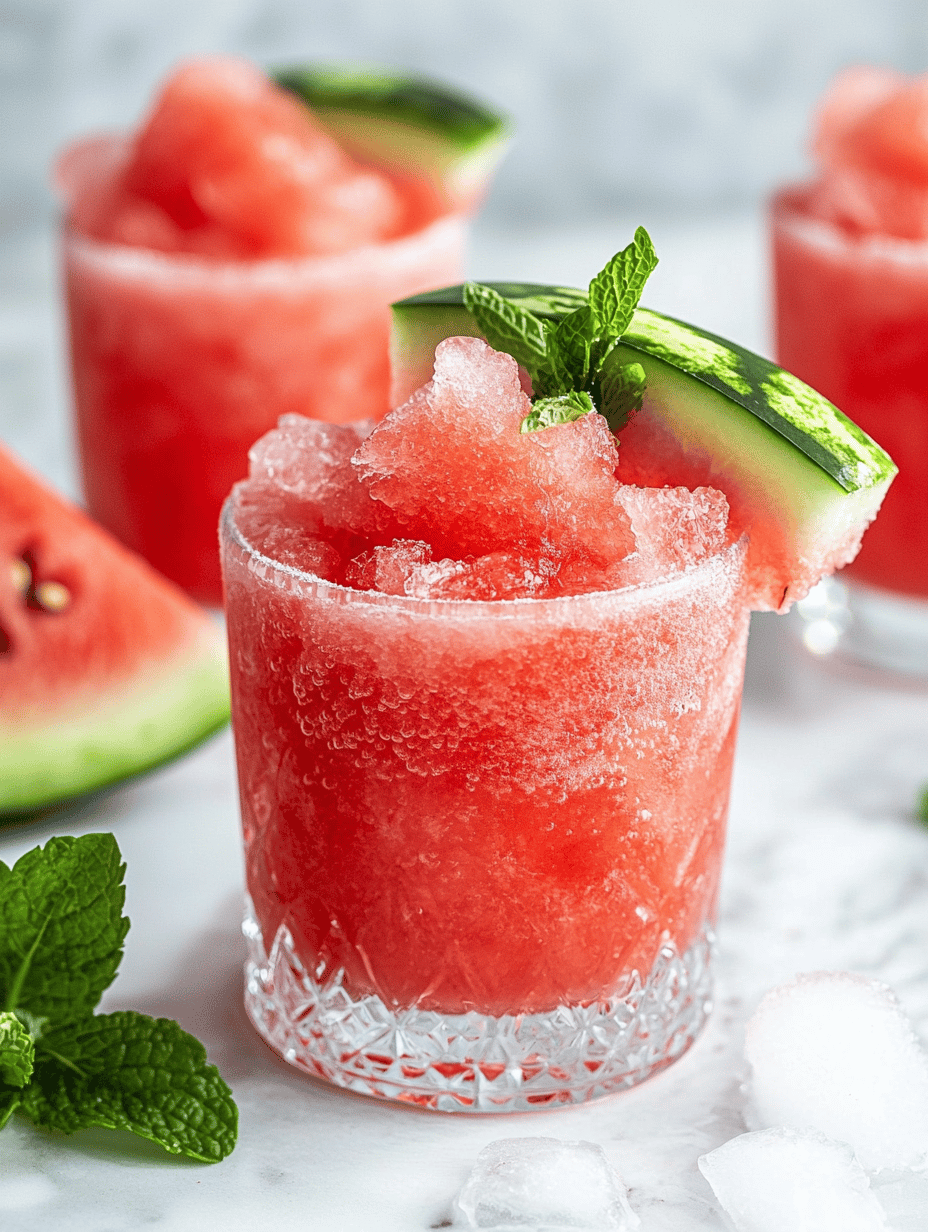 The Secret Dehydration Twist: Watermelon Slushie Revival
